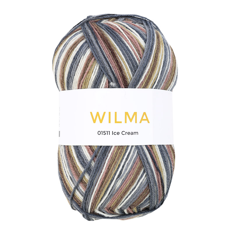 Sockgarn Wilma 100g