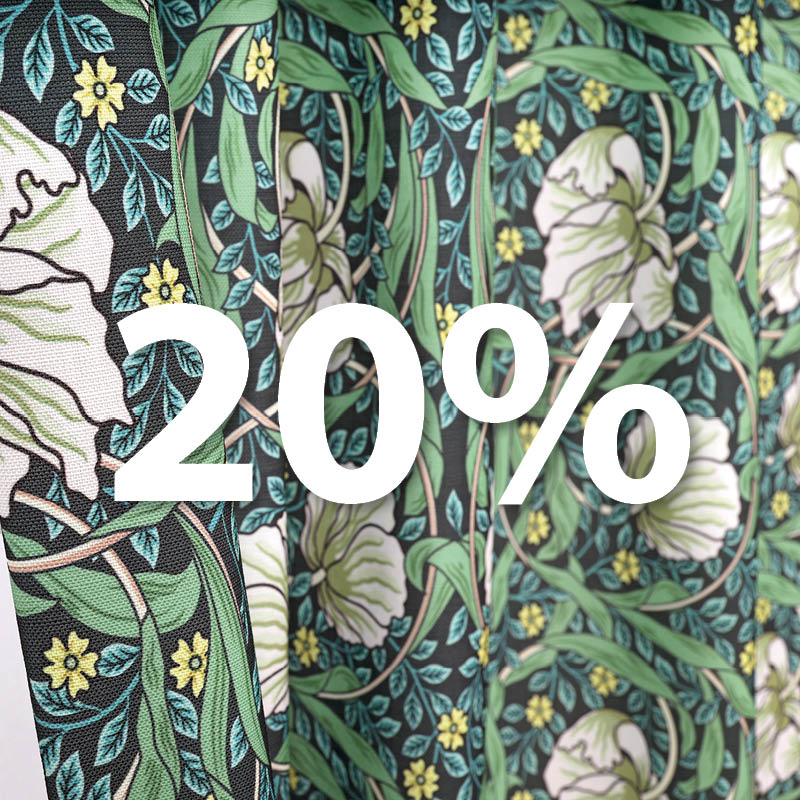 Mönstrade Gardintyger 20%