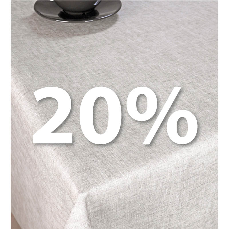 Dukväv 20%