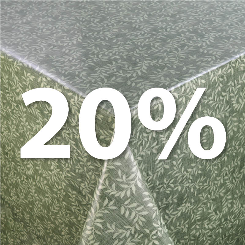 Mönstrad Vaxduk 20%