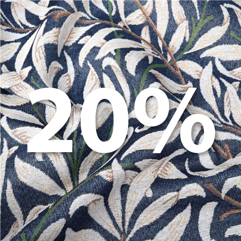 Mönstrade Möbeltyger 20%