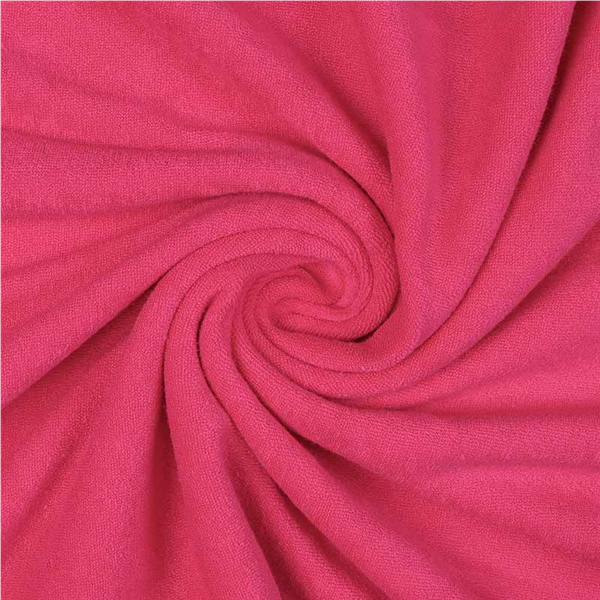 Frotté Jersey Cerise | Klädtyger | Frotté och flanell | Ohlssons Tyger