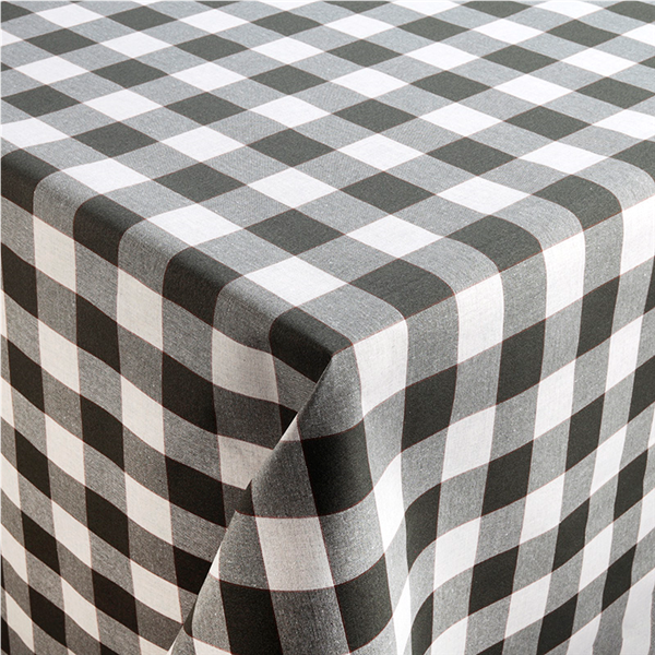 Duk Check 140x250cm Olivgrön/offwhite/brun