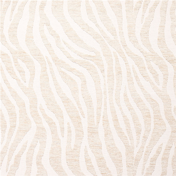 Stuv Zebra Chenille 0,7m 53376 Beige/ljusbrun 140 | Partityger | Stuvar | Ohlssons Tyger