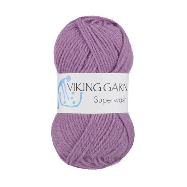 Viking Superwash 50g lila 177