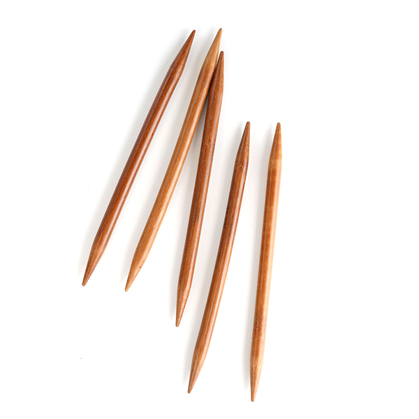 Strumpstickor Bambu 20cm, 8.0mm Brun 248