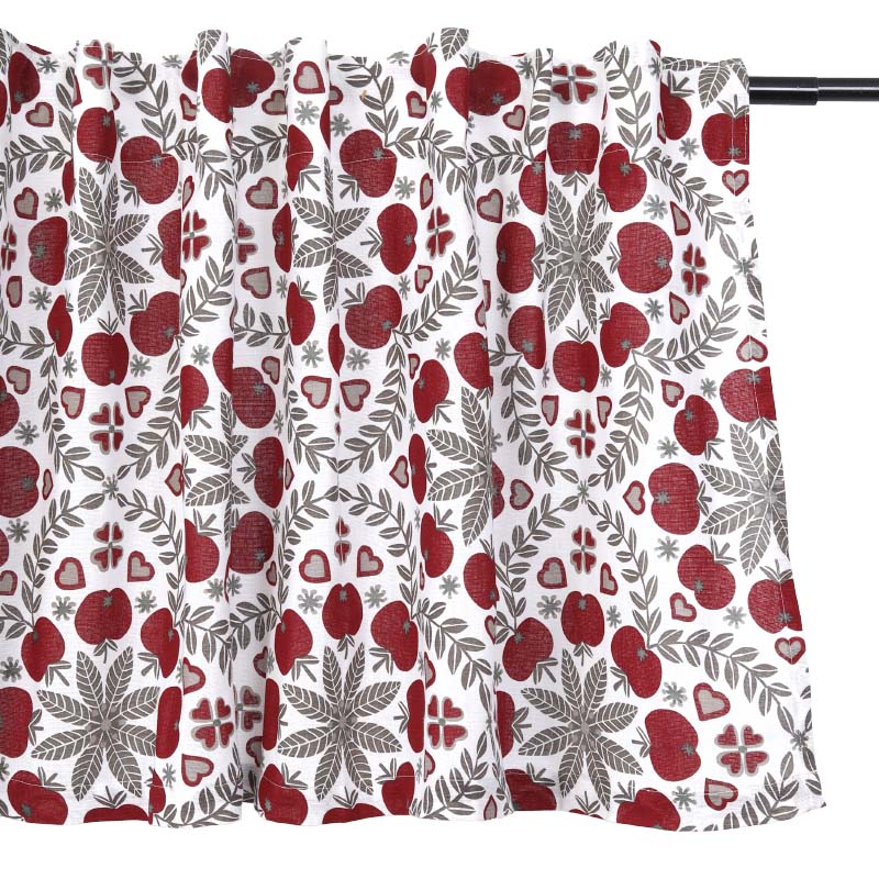 Gardinkappa Juläpple 50x250cm