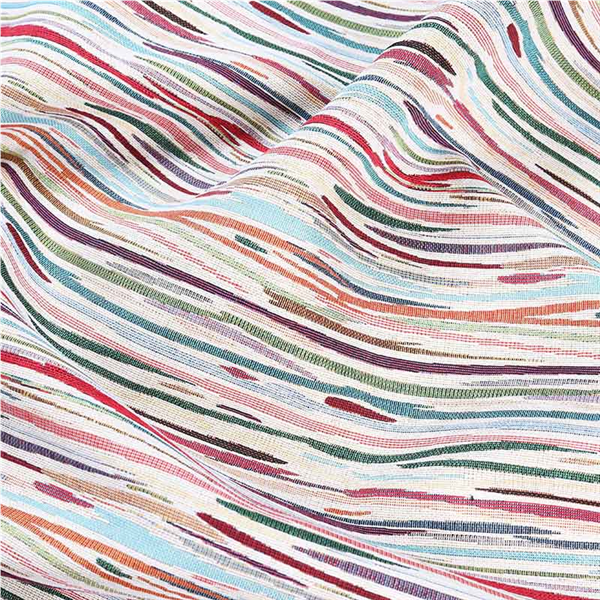 Gobelin Stripes Beige/Multi 41 | Gardintyger | Mönstrade gardintyger | Ohlssons Tyger