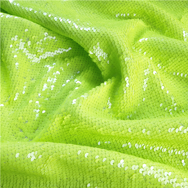 Paljettyg Mermaid Neon Lime 023