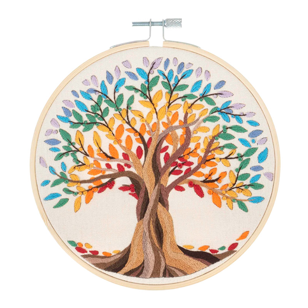 Broderikit Tree of Life Multi TCK079 | Pyssel | Pysselboxar | Ohlssons Tyger