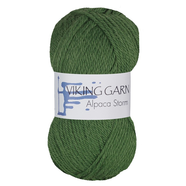 Viking Alpaca Storm 50g Grön 533