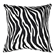 Kuddfodral Zebra Chenille