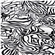 Linneviscose Zebra