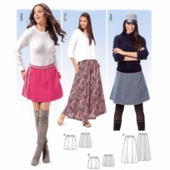 Sömnadsmönster Kjol