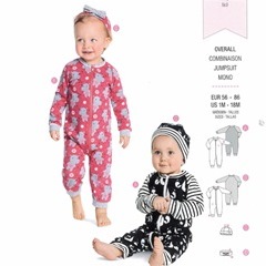 Sömnadsmönster Jumpsuit Barn