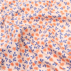 Bomullspoplin Flowers