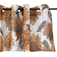 Öljettkappa Sunflower 50x250cm