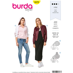 Sömnadsmönster Bomberjacka