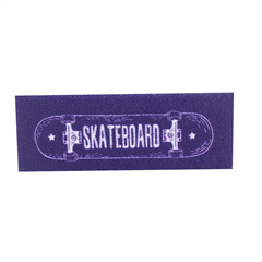 Tygmärke Skateboard