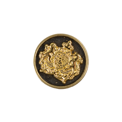 Metallknapp sköld 20mm