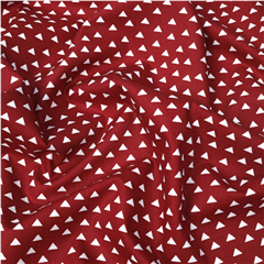 Bomullspoplin Triangel