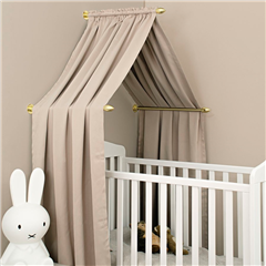 Sänghimmel i metall