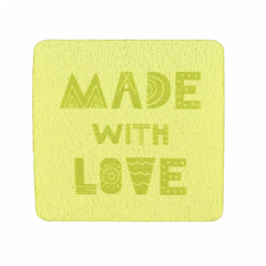 Tygmärke Made With Love