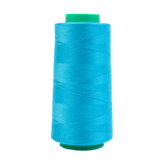 Overlocktråd 2500m, Turkos