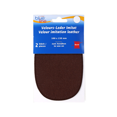 Armbågslapp mockaimitation 2-pack