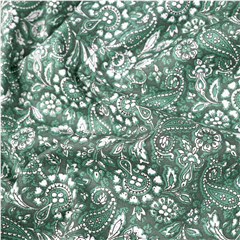 Bomullspoplin Small Paisley