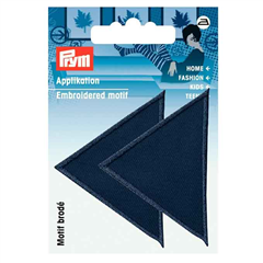 Tygmärke Stor Triangel, 2-pack