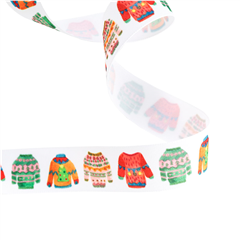 Dekorationsband Jultröja 25mm