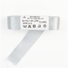 Satinband Lamé (10m), 25mm