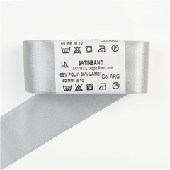 Satinband Lamé (10m), 40mm