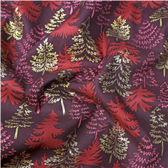 Bomullspoplin Granskog