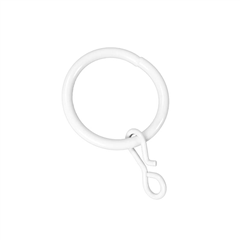 Gardinring med ögla 25mm 10-pack