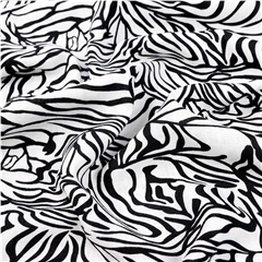 Linneviscose Zebra