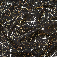 Stretchigt Modetyg Pentagram