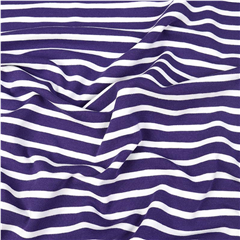 Ekologisk Bomullstrikå Smal Rand