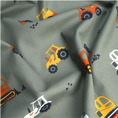 Bomullspoplin Traktorer