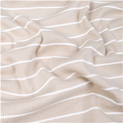 Ribbad Bomullstrikå Rand