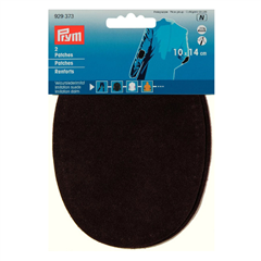 Armbågslapp läderimitation, 2-pack