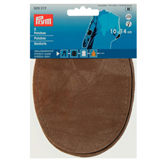 Armbågslapp läderimitation, 2-pack