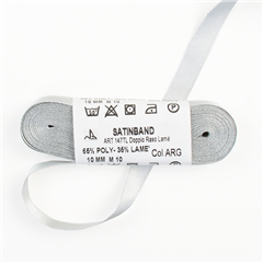 Satinband Lamé (10m), 10mm