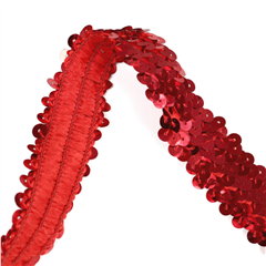 Paljettband Elastiskt 30mm