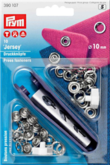 Tryckknappar Jersey 10mm