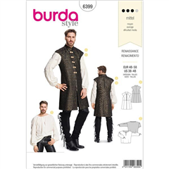 Sömnadsmönster Renässansset Herr