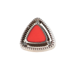 Metallknapp Triangel 10mm