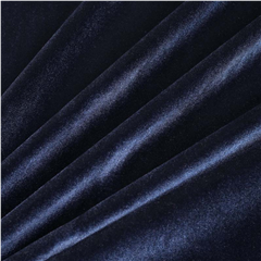 Stretchsammet Enfärgad