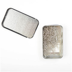 Knappnålar i ask, Mini 13mm